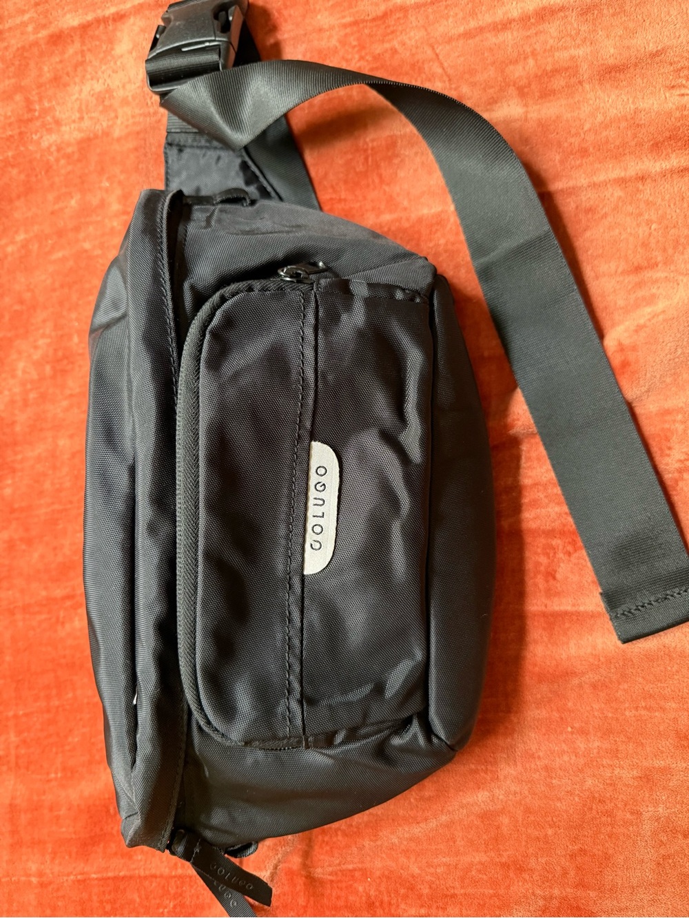 Black Women’s Baby Waist Bag - Compact Stroller Organizer
